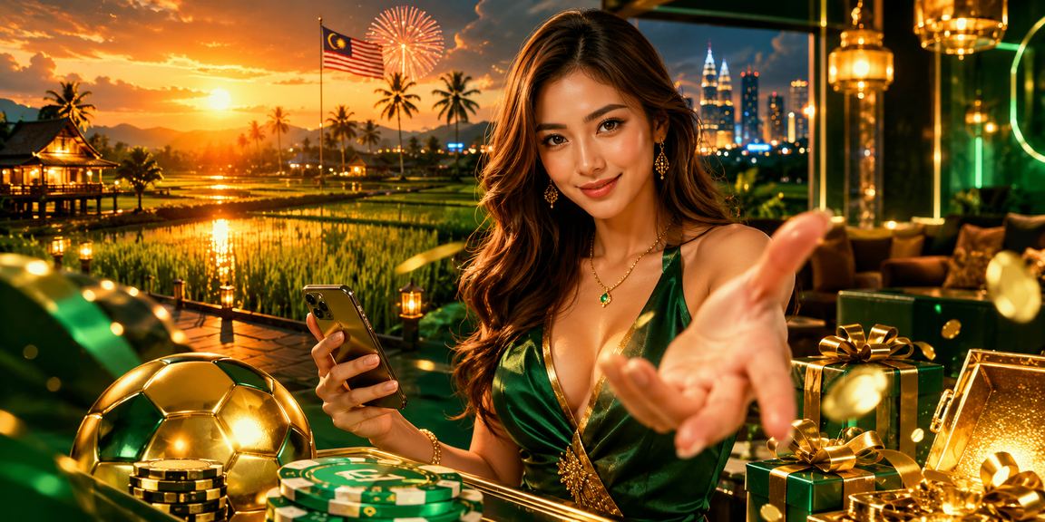 Suasana hiburan kasino dengan tema Kedah untuk pemain poker Malaysia