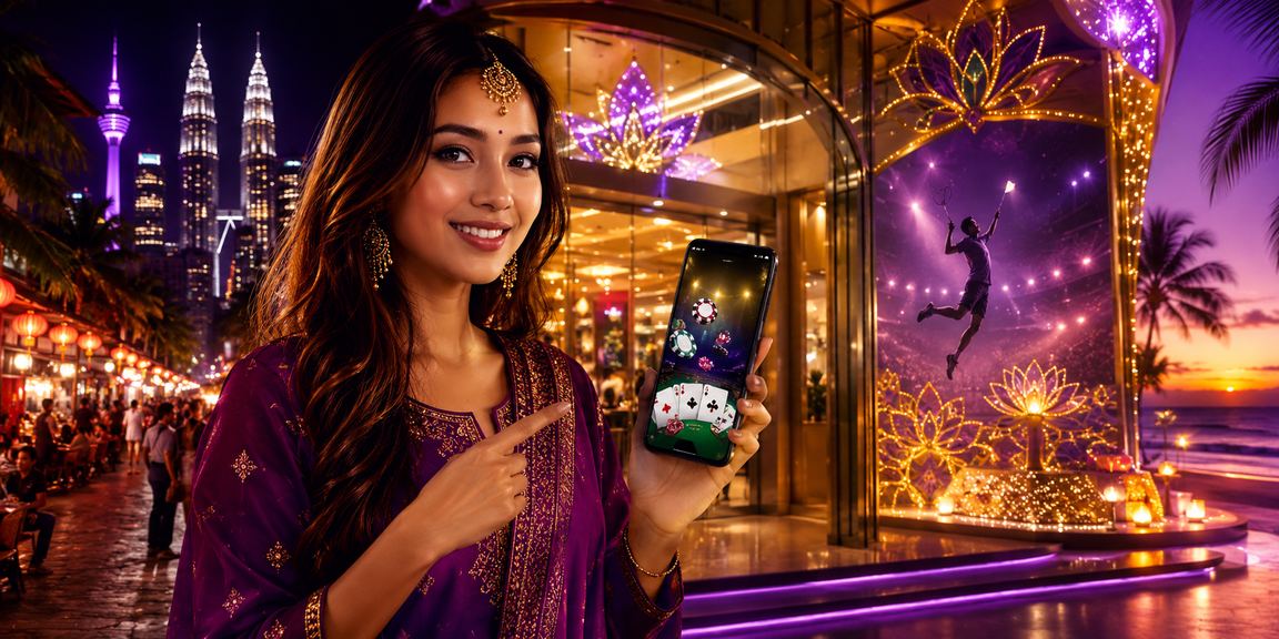 Paparan permainan poker di ace81 dengan tema Kuala Lumpur